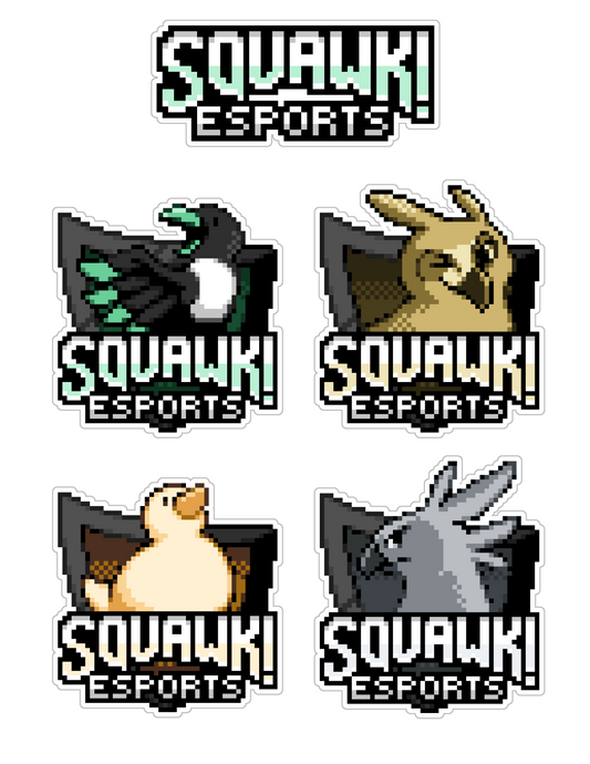 SQUAWK! STICKERS